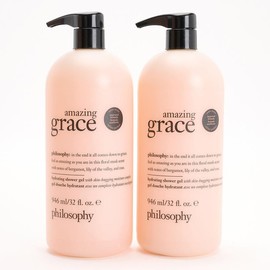 philosophy supersize grace & love shower gel 32oz duo:_amazing Grace