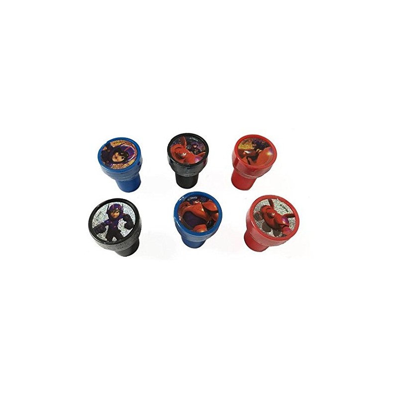 Big Hero 6 60pcs Stampers Self-Inking Birthday Party Favors Supplies