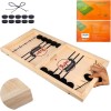 Games Hub Fast Sling Puck Game Wooden Hockey Table Game