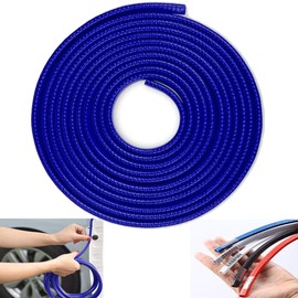 FaJoek Edge Protection Car Door 5 m, Car Rubber Seal Edge Protection, Edge Protection Rubber Car, Car Door Seal, Car Protection Door Edge Protection, Edge Protection for Sheet Metal, Car Trim (Blue)