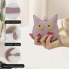 Andiker Coin Purse, Cute Cat Shape Small Wallet with Zipper