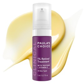 Paula's Choice Clinical 1% Retinol Treatment with Peptides & Vitamin C for Deep Wrinkles - 0.16 oz