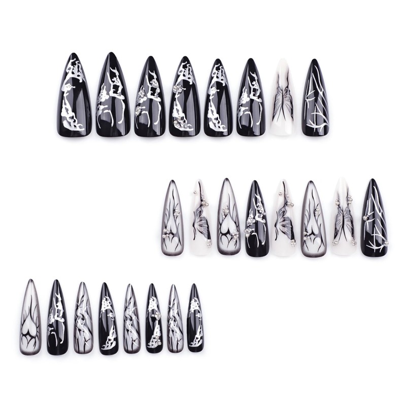 Nail Tip, Mine-based, False Nail Tip, Stylish Nail Tip, 3D