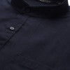 SOJANYA (Desde 1958), algodón para hombre, solo Kurta, Azul marino,