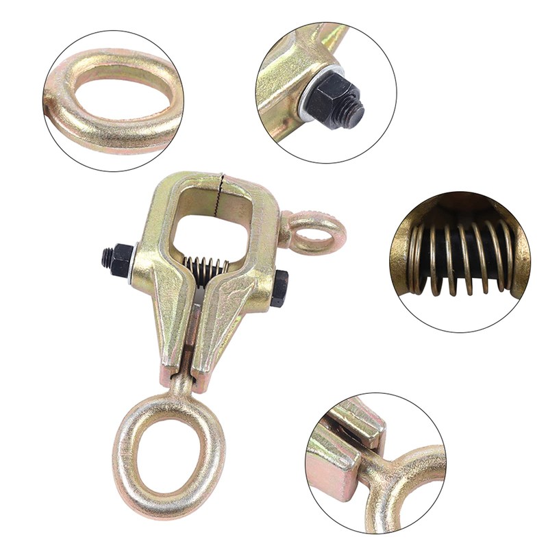 5 Ton Car Body Dent Repair Pull Clamp Mouth Pull