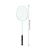 2PCS Badminton Rackets Set Lightweight Glass Carbon Alloy Badminton Racquets