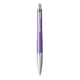 Parker Urban Premium Metal Ballpoint Pen - Muted Matte Violet - Blue Ink - Gift Boxed