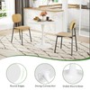 Soohow 31.5" Small Round Dining Table Seats Up to 2-4