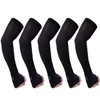 QXURkut Arm Sleeve for Women Men, 5 Pairs Cooling UPF50