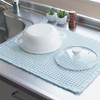 Okato Fluffy Absorbent Kitchen Drainer Mat Ag Antibacterial Convenient for