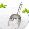 8Oz Ice Scoop,Metal Ice Scoop Ice Cube Scoop Stainless Steel