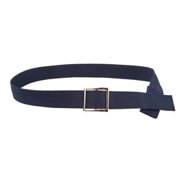Myself Belts Unisex Easy One Handed Canvas Belt with Faux Buckle (Toddler/Little Kids/Big Kids) Navy 9/10 Big Kids One Size