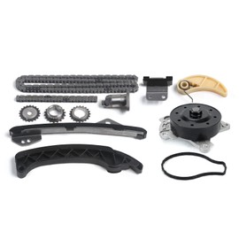 MAXWIN Timing Chain Kit Water Pump Fit 2009-2010 for Pontiac Vibe L4 1.8L, 2008-2014 for Scion xD L4 1.8L, 2009 for Toyota Corolla L4 1.8L, 2009-2019 Corolla L4 1.8L, 2009-2013 Matrix L4 1.8L