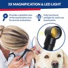 Dixie Ems Basic Medical Pocket Size Otoscope with LED Light,