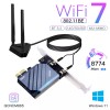FENVI PCI-E WiFi 7 Adapter QCNCM865 Gaming Wireless Bluetooth Card