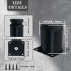 Seimneire 4Pcs 2 Inch / 50mm Adjustable Furniture Legs Stainless