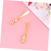Outanaya 2pcs Golden Eye Massage Sticks Alloy Beauty Roller Tools