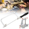 Jewlers Saw Frame, 12 Blades Jewellers Sawbow Saw Frame Mini
