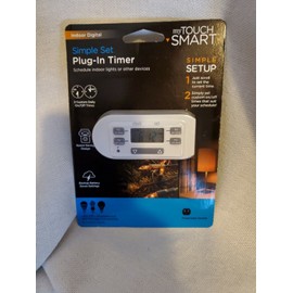 JASCO New in Box! MY TOUCH SMART SIMPLE SET PLUG-IN TIMER Indoor Lights/devices