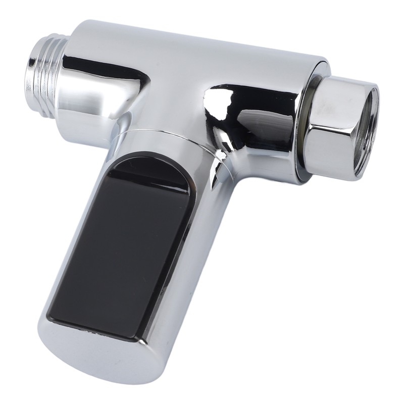 Shower Thermometer LED Display Water Temperature Meter Electroplate ABS Shower