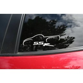 719 Designs Chevy SSR Truck with logo #2 Die-cut Car Window Sticker, buy 2 get 1 free!
