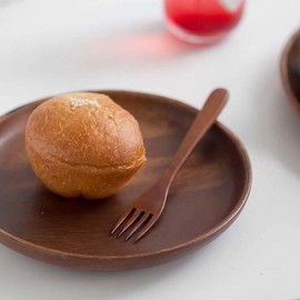 Nicot Wood Round Plate L / 니코트  우드 라운드 플레이트 L