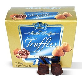 Fancy gold French truffles classic 200g Box (2 pcs)