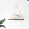 CENPEK Hanging Distressed Wood Floating Shelves with Swing Rope, Farmhouse