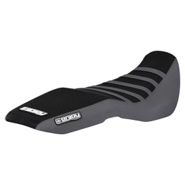 Honda 2016-2021 HONDA Grom MSX 125 SEAT COVER ENJOY MFG GREY & BLACK w/ GREY RIBS #177