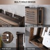 BEARUT Wooden Router Shelf Wall Mount WiFi Router Storage Box