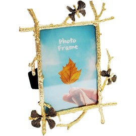 Anberotta N-PF015 Photo Frame, Wooden Picture Frame, Stylish, Photo Stand, Vertical, Anniversary, Wedding Gift, Antique