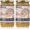 Kedem Tilapia Gefilte Fish 24oz (2 Pack), All Natural, Gluten