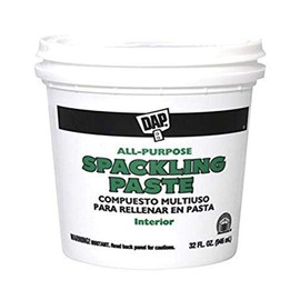 DAP 10224 Dap 76857 Phenopatch Interior Exterior All Purpose Spackle Paste, White
