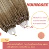 YoungSee Micro Loop Hair Extensions 14 Inch Micro Beads Hair