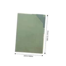 Operitacx 1set Folder Office Supplies File Pocket File Jacket Important Document Organizer Files for Filing Cabinet Office Organization Binder Inserts File Organizer Binder Organizer 5pcs