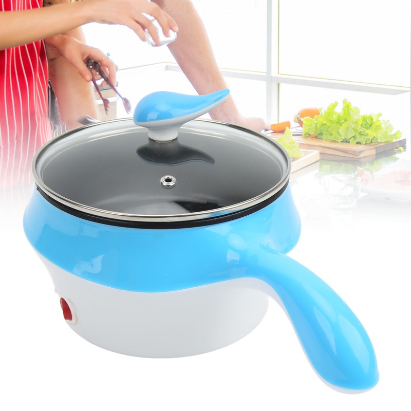 Electric Hot Mini Pot 1.5L Non Stick Cooking Pot Rapid