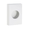 Feminine Hygiene Personal Sanitary Disposal Bag Dispenser, Classic White