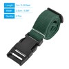 sourcing map Utility Strap with Buckle 1x40 Inch Polyester Quick