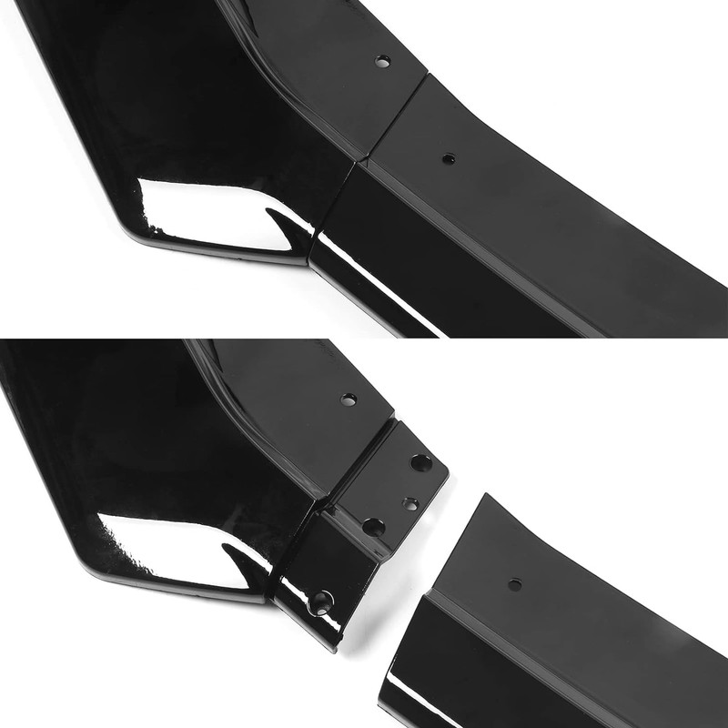 NEESPOC Front Bumper Lip Splitter Spoiler Fit for 2016-2024 Chevy
