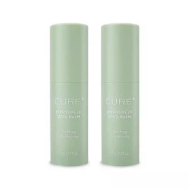 Kim Jung Moon Aloe [김정문알로에]김정문알로에 큐어 인텐시브 이엑스 스틱 밤 9g 수분 멀티밤 2개 Ss (31905626) Kim Jung Moon Aloevera Cure Intensive Ex Stick Balm 9g Multi Balm 2ea Set [Single color/1 piece]