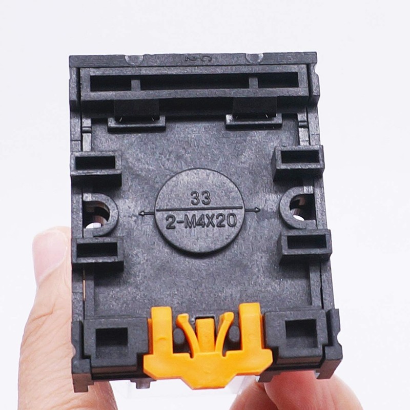 TWTADE/JTX-2C, MK2P-I DPDT Power Relay with Plug-in Terminal Socket Base,