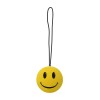 Happy Yellow Smiley Rear-View Car Mirror Dangler Hanging Charm Auto