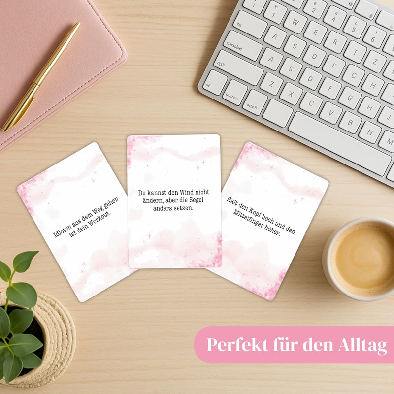 Positive Affirmation Cards for Women - 54 Daily Motivational Cards