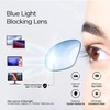 Visual Plus Blue Light Blocking Rectangular Reading Glasses for Men