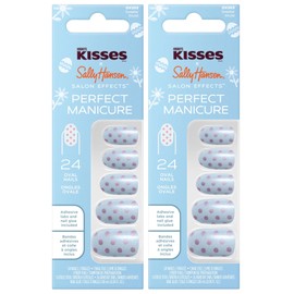 Sally Hansen Salon Effects Perfect Manicurs, Sweeter World, 24 Count - Pack of 2