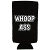 Coolie Junction Whoop Ass Funny Slim Can Coolie; Compatible with