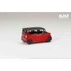 1/43 Honda N-BOX CUSTOM Premium Crystal Red Metallic & Black