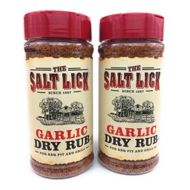The Salt Lick Garlic Dry Rub 12 Oz - 2 Pack