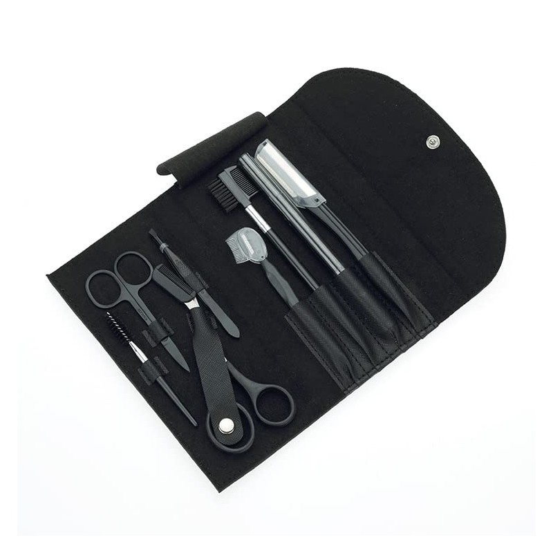 Trust Contact Eyebrow Set, Eyebrow Cut, Scissors, Eyebrow Care, Storage,