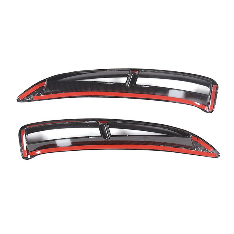 autotrim000 Carbon ABS Car Rear Side Vent Cover Trims For